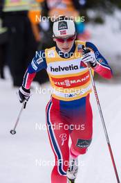 13.12.2014, Davos, Switzerland (SUI): Marit Bjoergen (NOR) - FIS world cup cross-country, 10km women, Davos (SUI). www.nordicfocus.com. © Rauschendorfer/NordicFocus. Every downloaded picture is fee-liable.