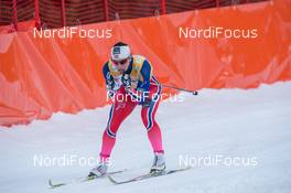13.12.2014, Davos, Switzerland (SUI): Marit Bjoergen (NOR)  - FIS world cup cross-country, 10km women, Davos (SUI). www.nordicfocus.com. © Rauschendorfer/NordicFocus. Every downloaded picture is fee-liable.