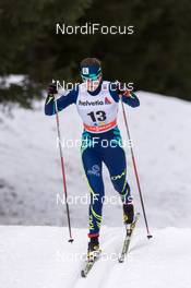 13.12.2014, Davos, Switzerland (SUI): Marina Matrossova (KAZ) - FIS world cup cross-country, 10km women, Davos (SUI). www.nordicfocus.com. © Rauschendorfer/NordicFocus. Every downloaded picture is fee-liable.