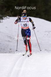 13.12.2014, Davos, Switzerland (SUI): Ida Sargent (USA) - FIS world cup cross-country, 10km women, Davos (SUI). www.nordicfocus.com. © Rauschendorfer/NordicFocus. Every downloaded picture is fee-liable.