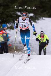 13.12.2014, Davos, Switzerland (SUI): Laura Mononen (FIN) - FIS world cup cross-country, 10km women, Davos (SUI). www.nordicfocus.com. © Rauschendorfer/NordicFocus. Every downloaded picture is fee-liable.