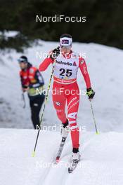 13.12.2014, Davos, Switzerland (SUI): Virginia De Martin Topranin (ITA) - FIS world cup cross-country, 10km women, Davos (SUI). www.nordicfocus.com. © Rauschendorfer/NordicFocus. Every downloaded picture is fee-liable.