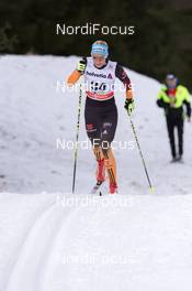 13.12.2014, Davos, Switzerland (SUI): Nicole Fessel (GER) - FIS world cup cross-country, 10km women, Davos (SUI). www.nordicfocus.com. © Rauschendorfer/NordicFocus. Every downloaded picture is fee-liable.
