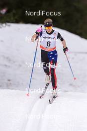 13.12.2014, Davos, Switzerland (SUI):  Elizabeth Stephen (USA) - FIS world cup cross-country, 10km women, Davos (SUI). www.nordicfocus.com. © Rauschendorfer/NordicFocus. Every downloaded picture is fee-liable.