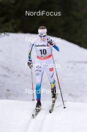 13.12.2014, Davos, Switzerland (SUI): Sofia Bleckur (SWE)  - FIS world cup cross-country, 10km women, Davos (SUI). www.nordicfocus.com. © Rauschendorfer/NordicFocus. Every downloaded picture is fee-liable.