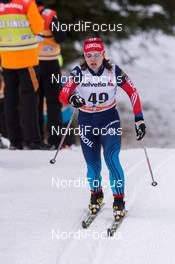 13.12.2014, Davos, Switzerland (SUI): Julia Ivanova (RUS) - FIS world cup cross-country, 10km women, Davos (SUI). www.nordicfocus.com. © Rauschendorfer/NordicFocus. Every downloaded picture is fee-liable.