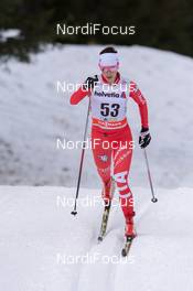 13.12.2014, Davos, Switzerland (SUI): Francesa Baudin (ITA) - FIS world cup cross-country, 10km women, Davos (SUI). www.nordicfocus.com. © Rauschendorfer/NordicFocus. Every downloaded picture is fee-liable.