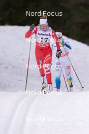 13.12.2014, Davos, Switzerland (SUI):  Lucia Scardoni (ITA) - FIS world cup cross-country, 10km women, Davos (SUI). www.nordicfocus.com. © Rauschendorfer/NordicFocus. Every downloaded picture is fee-liable.