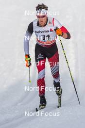 13.12.2014, Davos, Switzerland (SUI):  Max Hauke (AUT) - FIS world cup cross-country, 15km men, Davos (SUI). www.nordicfocus.com. © Rauschendorfer/NordicFocus. Every downloaded picture is fee-liable.