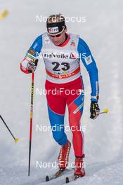 13.12.2014, Davos, Switzerland (SUI): Lukas Bauer (CZE)  - FIS world cup cross-country, 15km men, Davos (SUI). www.nordicfocus.com. © Rauschendorfer/NordicFocus. Every downloaded picture is fee-liable.