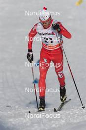 13.12.2014, Davos, Switzerland (SUI):  Roland Clara (ITA) - FIS world cup cross-country, 15km men, Davos (SUI). www.nordicfocus.com. © Rauschendorfer/NordicFocus. Every downloaded picture is fee-liable.
