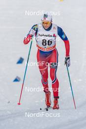 13.12.2014, Davos, Switzerland (SUI): Niklas Dryhaug (NOR)  - FIS world cup cross-country, 15km men, Davos (SUI). www.nordicfocus.com. © Rauschendorfer/NordicFocus. Every downloaded picture is fee-liable.
