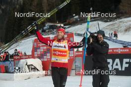 13.12.2014, Davos, Switzerland (SUI): Martin Johnsrud Sundby (NOR) - FIS world cup cross-country, 15km men, Davos (SUI). www.nordicfocus.com. © Rauschendorfer/NordicFocus. Every downloaded picture is fee-liable.