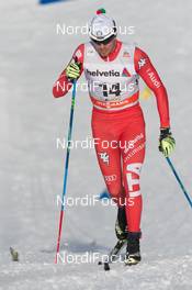13.12.2014, Davos, Switzerland (SUI):  Dietmar Noeckler (ITA) - FIS world cup cross-country, 15km men, Davos (SUI). www.nordicfocus.com. © Rauschendorfer/NordicFocus. Every downloaded picture is fee-liable.