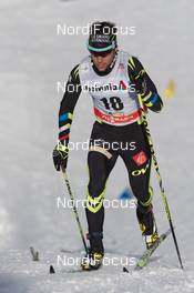13.12.2014, Davos, Switzerland (SUI): Ivan Perrillat Boiteux (FRA) - FIS world cup cross-country, 15km men, Davos (SUI). www.nordicfocus.com. © Rauschendorfer/NordicFocus. Every downloaded picture is fee-liable.