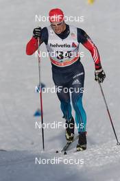 13.12.2014, Davos, Switzerland (SUI): Sergey Turyshev (RUS) - FIS world cup cross-country, 15km men, Davos (SUI). www.nordicfocus.com. © Rauschendorfer/NordicFocus. Every downloaded picture is fee-liable.