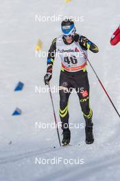 13.12.2014, Davos, Switzerland (SUI): Jean Marc Gaillard (FRA) - FIS world cup cross-country, 15km men, Davos (SUI). www.nordicfocus.com. © Rauschendorfer/NordicFocus. Every downloaded picture is fee-liable.