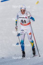 13.12.2014, Davos, Switzerland (SUI): Martin Johansson (SWE) - FIS world cup cross-country, 15km men, Davos (SUI). www.nordicfocus.com. © Rauschendorfer/NordicFocus. Every downloaded picture is fee-liable.
