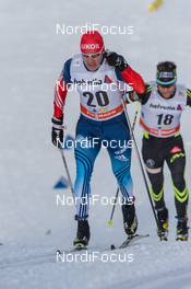 13.12.2014, Davos, Switzerland (SUI): Vladislav Skobelev (RUS) - FIS world cup cross-country, 15km men, Davos (SUI). www.nordicfocus.com. © Rauschendorfer/NordicFocus. Every downloaded picture is fee-liable.