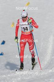 13.12.2014, Davos, Switzerland (SUI):  Dietmar Noeckler (ITA) - FIS world cup cross-country, 15km men, Davos (SUI). www.nordicfocus.com. © Rauschendorfer/NordicFocus. Every downloaded picture is fee-liable.