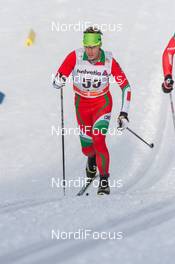13.12.2014, Davos, Switzerland (SUI): Yury Astapenka (BLR) - FIS world cup cross-country, 15km men, Davos (SUI). www.nordicfocus.com. © Rauschendorfer/NordicFocus. Every downloaded picture is fee-liable.