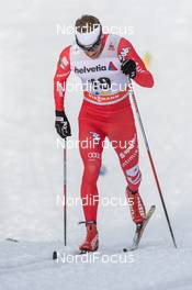 13.12.2014, Davos, Switzerland (SUI): Mattia Pellegrin (ITA) - FIS world cup cross-country, 15km men, Davos (SUI). www.nordicfocus.com. © Rauschendorfer/NordicFocus. Every downloaded picture is fee-liable.
