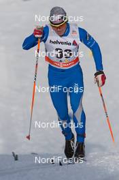 13.12.2014, Davos, Switzerland (SUI):  Marius Danuser (SUI) - FIS world cup cross-country, 15km men, Davos (SUI). www.nordicfocus.com. © Rauschendorfer/NordicFocus. Every downloaded picture is fee-liable.