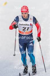 13.12.2014, Davos, Switzerland (SUI):  Ilia Chernousov (RUS) - FIS world cup cross-country, 15km men, Davos (SUI). www.nordicfocus.com. © Rauschendorfer/NordicFocus. Every downloaded picture is fee-liable.