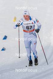 13.12.2014, Davos, Switzerland (SUI): Karel Tammjarv (EST) - FIS world cup cross-country, 15km men, Davos (SUI). www.nordicfocus.com. © Rauschendorfer/NordicFocus. Every downloaded picture is fee-liable.