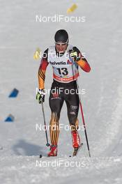 13.12.2014, Davos, Switzerland (SUI):  Jonas Dobler (GER) - FIS world cup cross-country, 15km men, Davos (SUI). www.nordicfocus.com. © Rauschendorfer/NordicFocus. Every downloaded picture is fee-liable.