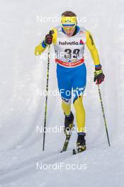 13.12.2014, Davos, Switzerland (SUI): Oleksii Krasovskyi (UKR) - FIS world cup cross-country, 15km men, Davos (SUI). www.nordicfocus.com. © Rauschendorfer/NordicFocus. Every downloaded picture is fee-liable.