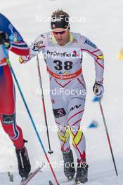 13.12.2014, Davos, Switzerland (SUI):  Devon Kershaw (CAN)- FIS world cup cross-country, 15km men, Davos (SUI). www.nordicfocus.com. © Rauschendorfer/NordicFocus. Every downloaded picture is fee-liable.