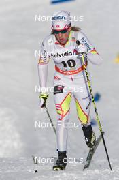 13.12.2014, Davos, Switzerland (SUI): Graeme Killick (CAN)  - FIS world cup cross-country, 15km men, Davos (SUI). www.nordicfocus.com. © Rauschendorfer/NordicFocus. Every downloaded picture is fee-liable.