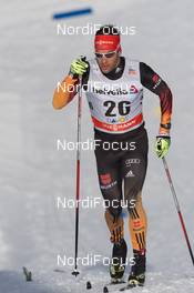 13.12.2014, Davos, Switzerland (SUI):  Hannes Dotzler (GER) - FIS world cup cross-country, 15km men, Davos (SUI). www.nordicfocus.com. © Rauschendorfer/NordicFocus. Every downloaded picture is fee-liable.