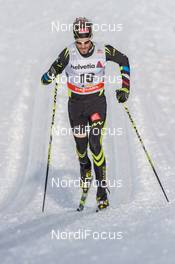 13.12.2014, Davos, Switzerland (SUI): Mathias Wibault (FRA) - FIS world cup cross-country, 15km men, Davos (SUI). www.nordicfocus.com. © Rauschendorfer/NordicFocus. Every downloaded picture is fee-liable.