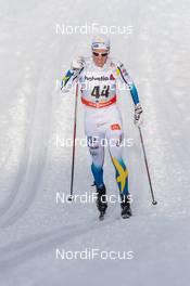 13.12.2014, Davos, Switzerland (SUI):  Martin Johansson (SWE) - FIS world cup cross-country, 15km men, Davos (SUI). www.nordicfocus.com. © Rauschendorfer/NordicFocus. Every downloaded picture is fee-liable.