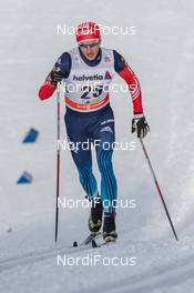 13.12.2014, Davos, Switzerland (SUI): Stanislav Volzhentsev (RUS) - FIS world cup cross-country, 15km men, Davos (SUI). www.nordicfocus.com. © Rauschendorfer/NordicFocus. Every downloaded picture is fee-liable.