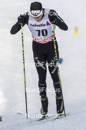 13.12.2014, Davos, Switzerland (SUI): Dario Cologna (SUI) - FIS world cup cross-country, 15km men, Davos (SUI). www.nordicfocus.com. © Rauschendorfer/NordicFocus. Every downloaded picture is fee-liable.