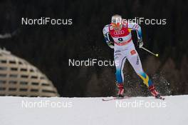 14.12.2014, Davos, Switzerland (SUI): Hanna Falk (SWE) - FIS world cup cross-country, individual sprint, Davos (SUI). www.nordicfocus.com. © Rauschendorfer/NordicFocus. Every downloaded picture is fee-liable.