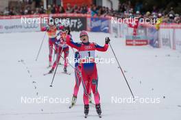 14.12.2014, Davos, Switzerland (SUI): Ingvild Flugstad Oestberg (NOR) - FIS world cup cross-country, individual sprint, Davos (SUI). www.nordicfocus.com. © Rauschendorfer/NordicFocus. Every downloaded picture is fee-liable.
