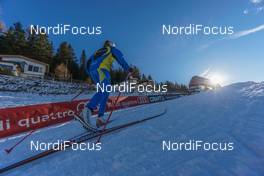 12.12.2014, Davos, Switzerland (SUI): athlete training - FIS world cup cross-country, training, Davos (SUI). www.nordicfocus.com. © Rauschendorfer/NordicFocus. Every downloaded picture is fee-liable.