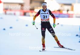 20.12.2014, Davos, Switzerland (SUI): Stefanie Boehler (GER), Rossignol, One Way, Alpina, Rottefella, Adidas - FIS world cup cross-country, 10km women, Davos (SUI). www.nordicfocus.com. © Laiho/NordicFocus. Every downloaded picture is fee-liable.