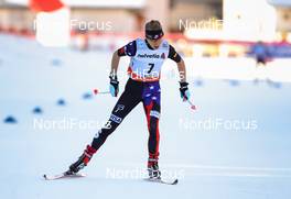 20.12.2014, Davos, Switzerland (SUI): Elisabeth Stephen (USA), Rossignol, Exel, Rottefella - FIS world cup cross-country, 10km women, Davos (SUI). www.nordicfocus.com. © Laiho/NordicFocus. Every downloaded picture is fee-liable.