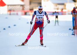 20.12.2014, Davos, Switzerland (SUI): Ragnhild Haga (NOR), Fischer, Swix, Alpina, Rottefella - FIS world cup cross-country, 10km women, Davos (SUI). www.nordicfocus.com. © Laiho/NordicFocus. Every downloaded picture is fee-liable.