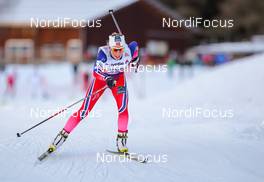 20.12.2014, Davos, Switzerland (SUI): Maria Stroem Nakstad (NOR) - FIS world cup cross-country, 10km women, Davos (SUI). www.nordicfocus.com. © Laiho/NordicFocus. Every downloaded picture is fee-liable.