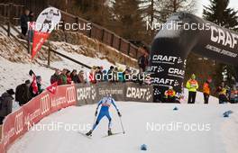 20.12.2014, Davos, Switzerland (SUI): Heidi Raju (EST), Fischer, KV+, Salomon - FIS world cup cross-country, 10km women, Davos (SUI). www.nordicfocus.com. © Laiho/NordicFocus. Every downloaded picture is fee-liable.