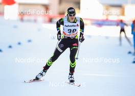 20.12.2014, Davos, Switzerland (SUI): Aurelie Dabudyk (FRA), Atomic, Swix, One Way - FIS world cup cross-country, 10km women, Davos (SUI). www.nordicfocus.com. © Laiho/NordicFocus. Every downloaded picture is fee-liable.