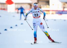 20.12.2014, Davos, Switzerland (SUI): Emma Wiken (SWE), Fischer, Swix, Alpina, Rottefella, Craft - FIS world cup cross-country, 10km women, Davos (SUI). www.nordicfocus.com. © Laiho/NordicFocus. Every downloaded picture is fee-liable.