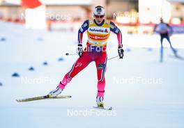 20.12.2014, Davos, Switzerland (SUI): Marit Bjoergen (NOR), Fischer, Swix, Rottefella - FIS world cup cross-country, 10km women, Davos (SUI). www.nordicfocus.com. © Laiho/NordicFocus. Every downloaded picture is fee-liable.