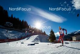 20.12.2014, Davos, Switzerland (SUI): Chris Andre Jespersen (NOR), Rossignol, KV+, Rottefella - FIS world cup cross-country, 15km men, Davos (SUI). www.nordicfocus.com. © Laiho/NordicFocus. Every downloaded picture is fee-liable.